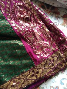 Green and wine Color Combination With Work