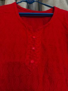 Chikankari And Cotton Kurta Combo
