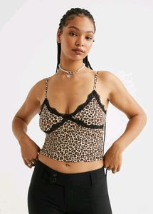 H&amp;M Lace Detail Top