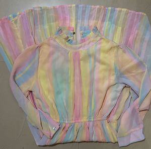 Rainbow Colours Dress For Women