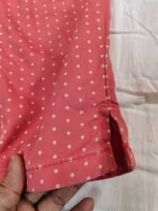 Cute Polka Dot Capri Pants