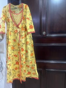 Floral Print Kurta