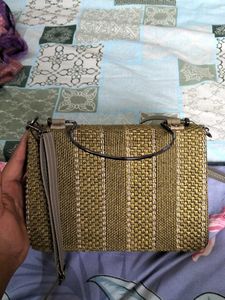 Woven Crossbody Bag