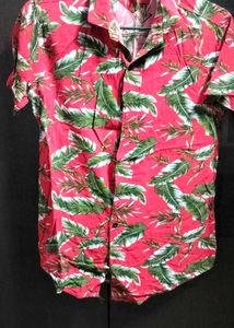 TROPICAL PRINT SHIRT 🏵️