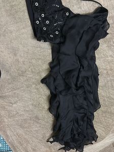 Women Black Embellished Blouse