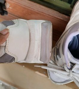 White &amp; Lavender Sneakers woman  ;,,