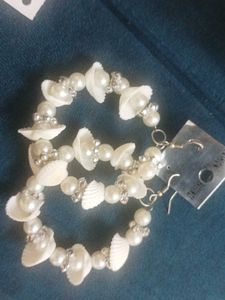 Pearl &amp; Shell Jewelry Set
