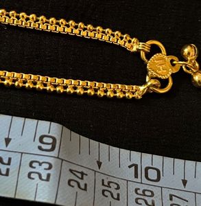 Gold Color Anklets - Simple And Elegant