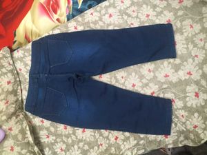 Brownie top &amp; Blue Capri Jeans