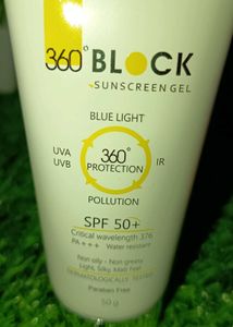 Ubik 360 Block Sunscreen Gel SPF 50+