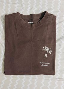 Brown Graphic T-Shirt