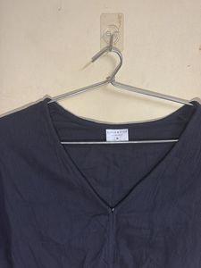 Cute Black Crop Top