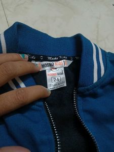 Boys Blue Fancy Jecket