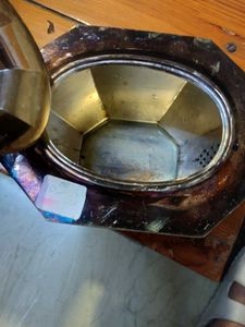 ANTIQUE ART DECO SILVER PLATED TEA POT