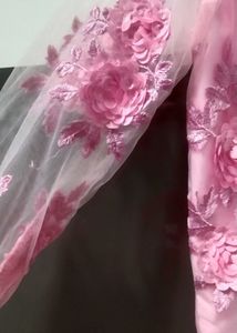 PINK net kurti