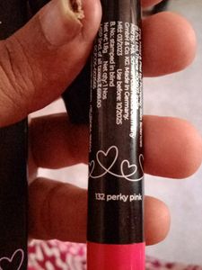 Plum Matte Lipstick 132 Perky Pink