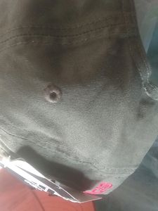 Green Colour Cap With Thread Embroidery Best Ca