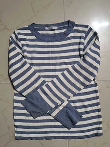 Striped Long Sleeve Top