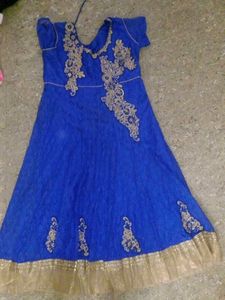 Floral Embroidered Girls Dress