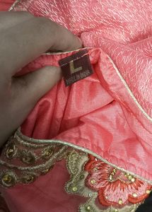 Peach Festive Gown
