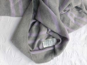 H&amp;M Striped Knit Pullover Sweater