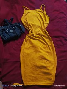 🌷 Orange Bodycone Dress 🍊🧡