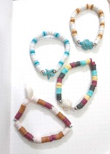 Beachy Bracelet Stack 𓆉°❀⋆.ೃ࿔*:･