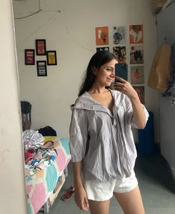 Oversized Linen Shirt