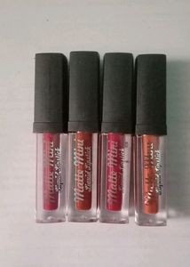 Matte Mini Liquid Lipstick. Gives Matte Finish Look