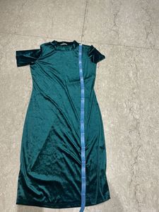 Emerald Green Velvet Top