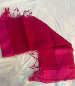 Magenta Tissue Dupatta