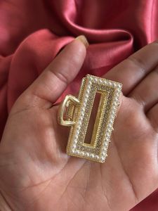 Pearl &amp; Rhinestone Hair clutchers (Set of 3)