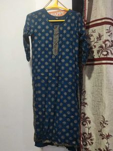 Floral Print Kurta For Womens Large
