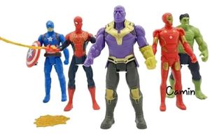 Avengers Superhero Figure Toy Set Of 5