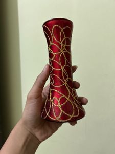 Red &amp; Gold Vase