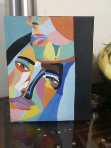 Woman Canvas Painting
