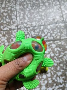 Squishy Stress Buster Turtle Toys - Set of 3