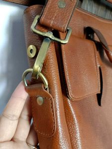 Vintage Leather Briefcase