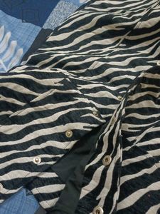 Pretty White And Black Zebra Print Dress