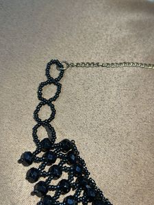 Black Beaded Choker