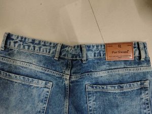 Wide Leg Denim Jeans