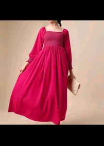 Bride To Be New 👗 Long Dress Full Sleeves One Pc