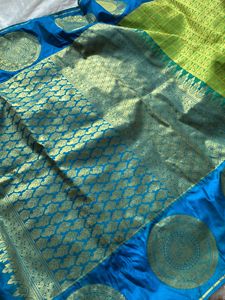 All Over Butta Pure Silk Saree With Blouse