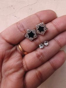 2 Pair New studs Earrings