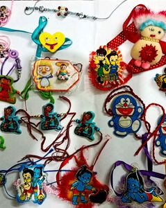 New Kids&#39;  5 Rakhi  - Cartoon Characters