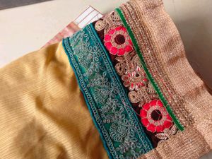 New Golden Saree ✨