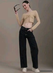 Shein Ruched Front Crop Top