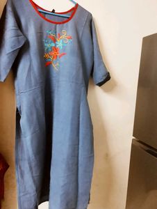 Blue Kurta