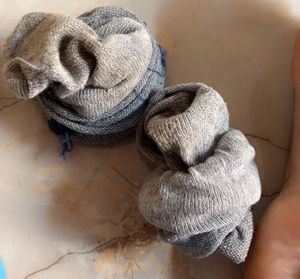 Used Grey Socks !