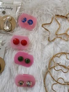Big And Small Earrings Combo